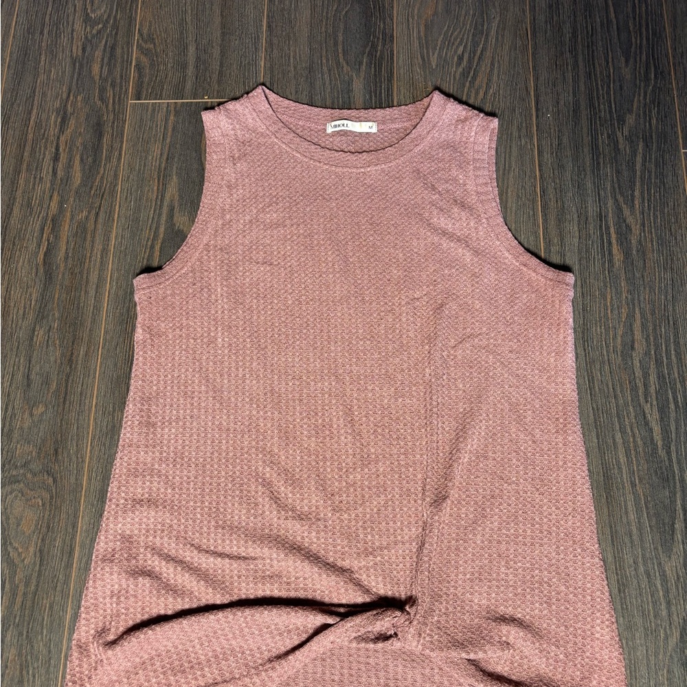 Madewell Textured Pink Tank Top
